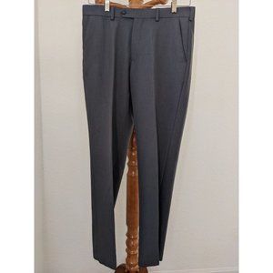 Izod Men's Dress Suit Pants, Gray